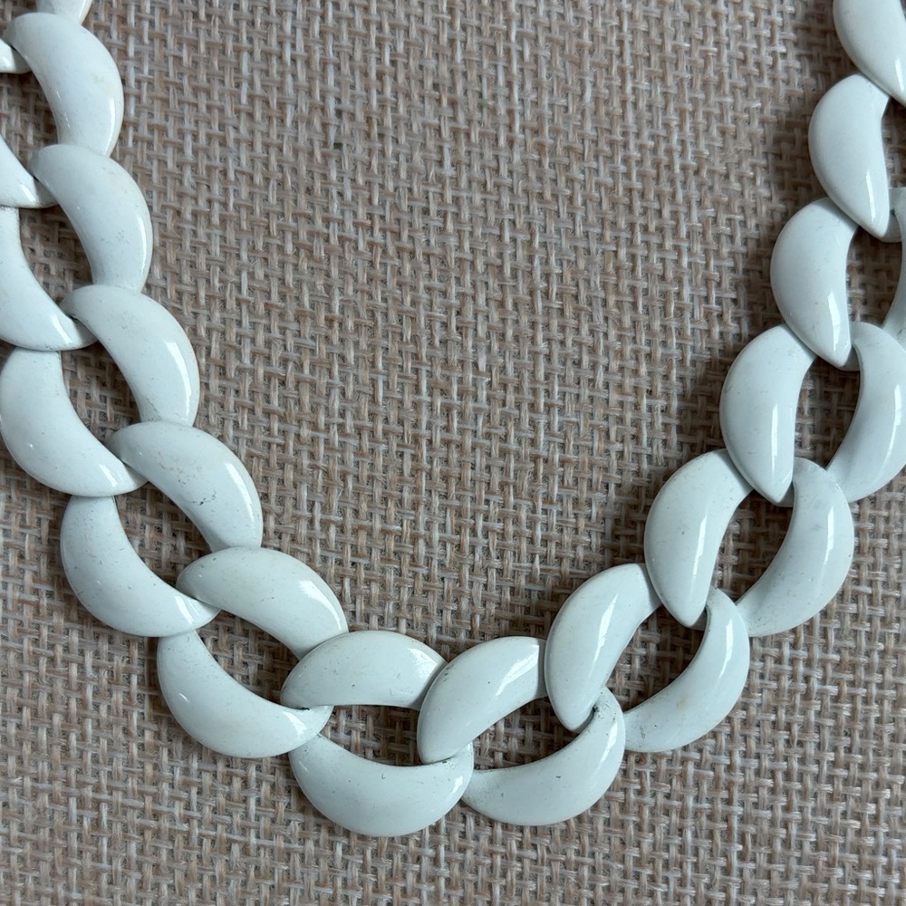 Napier White Chain Necklace